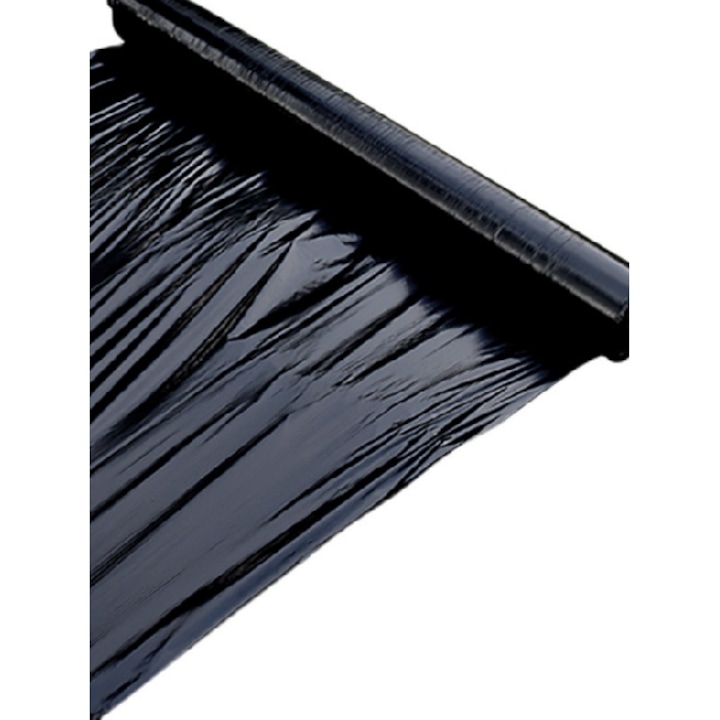 Folie mulcire neagra neperforata 35 microni 1, 2m x 200m