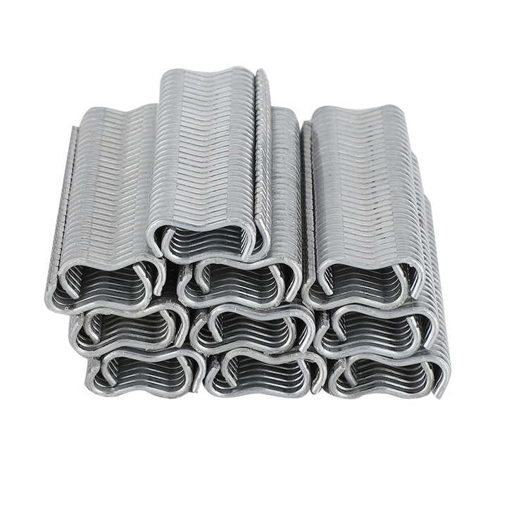 Capse cu inel metalic Enforose, set 3 cutii M, 6cm, argintiu