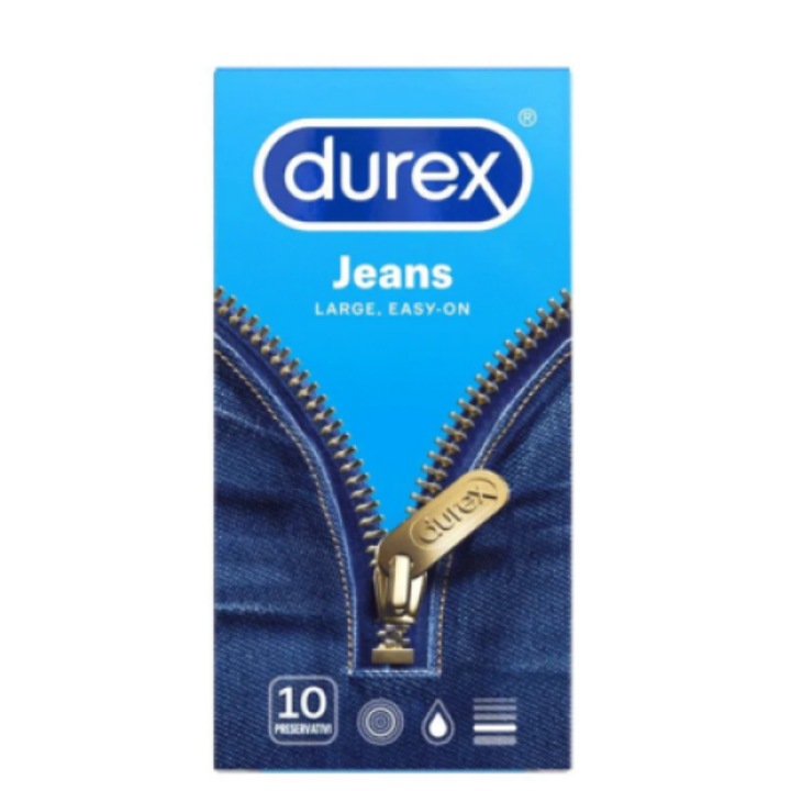 Durex Jeans óvszer, 10 db.