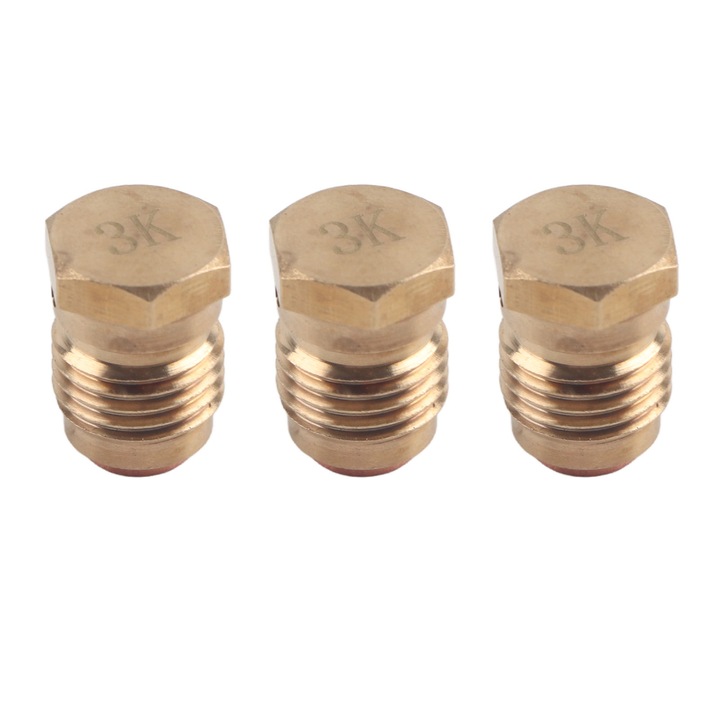3 darab 3K 3/8-24UNF 3000psi réz robbanókorong paintball tartály szabályozóhoz