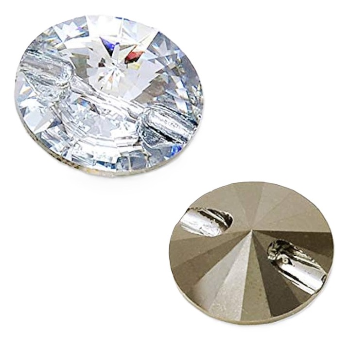 Nasturi rotunzi cristal, diametru 10 mm, 45 bucati/pachet