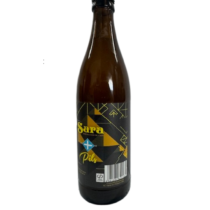 Set bere de casa artizanala, SARA, PILS, 5.2% alcool, 500 ml x 20 buc
