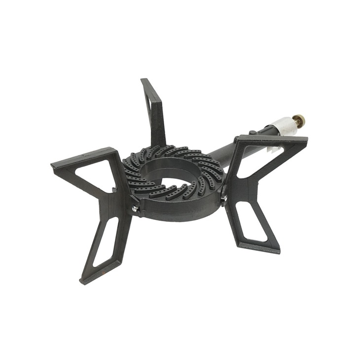 Чугунен газов котлон с 3 крака, модел ELICE GB12 Craft-tec® MX015, 5,7 кг