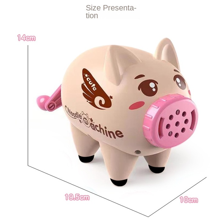 Set de jucarii de bucatarie pentru copii, Noodle Party si maker de inghetata, 3 ani, ABS