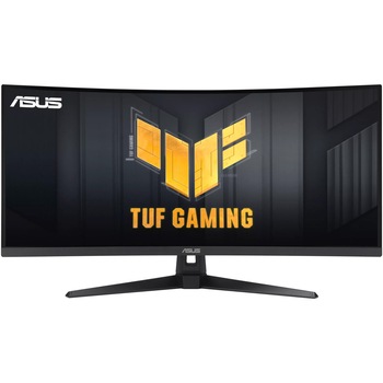 ASUS TUF Gaming VG34VQ3B Gaming Monitor – 34 inch WQHD (3440x1440), Curved, 180Hz, ELMB SYNC, FreeSync Premium, 1ms MPRT, 90% DCI-P3, DisplayWidget Center