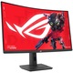 Геймърски монитор ASUS ROG Strix XG32WCMS с USB Type-C – 32-инчов (31,5 видима площ) 2560x1440, извит, 280Hz (над 144Hz), 1ms (GTG), бърза VA, изключително ниска синхронизация с Motion Blur, USB Type-C, DisplayWidget Center, гнездо за статив, HDR