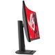 Геймърски монитор ASUS ROG Strix XG32WCMS с USB Type-C – 32-инчов (31,5 видима площ) 2560x1440, извит, 280Hz (над 144Hz), 1ms (GTG), бърза VA, изключително ниска синхронизация с Motion Blur, USB Type-C, DisplayWidget Center, гнездо за статив, HDR