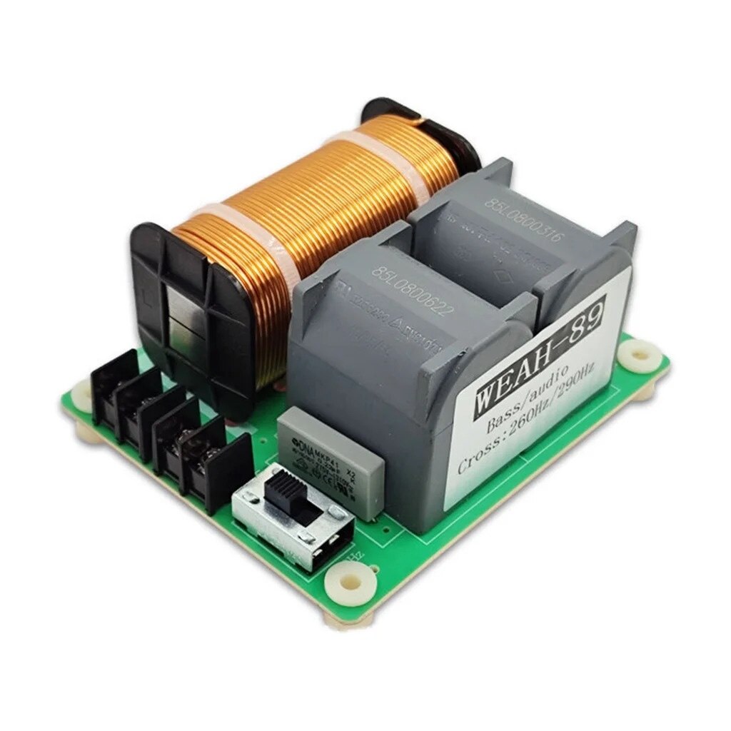 Crossover audio 1500W Zeaicos, frecventa ajustabila, ABS si metal