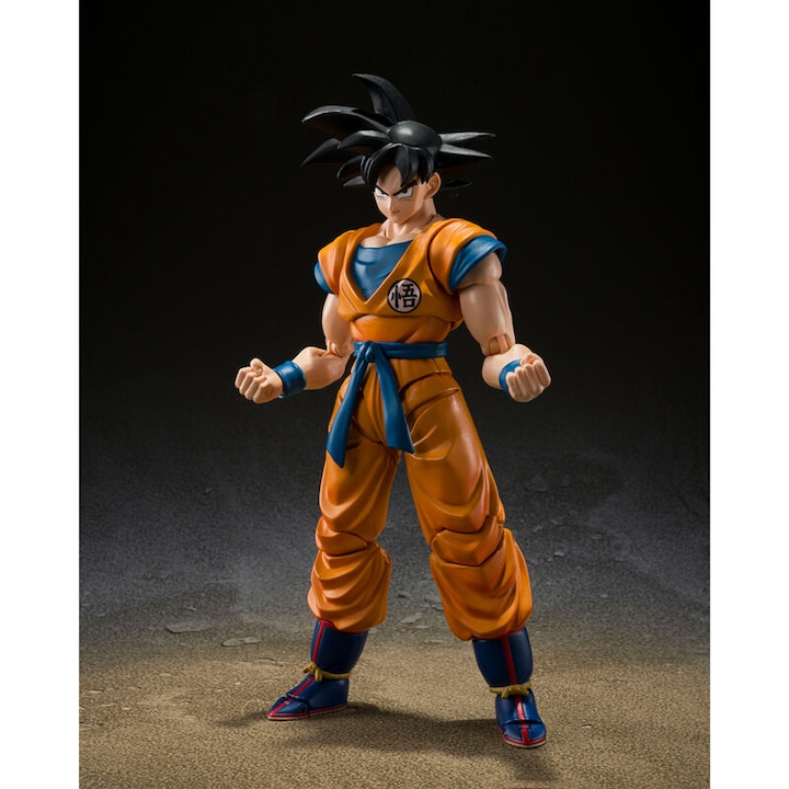 Figurina S.H Figuarts Son Goku Super Erou Dragon Ball Super Z 14cm