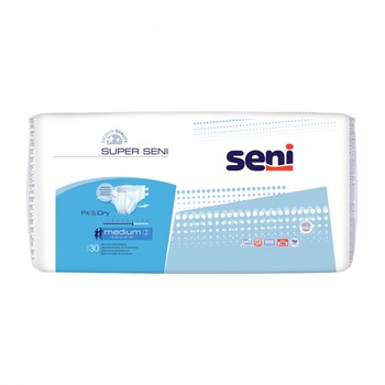 Scutece pentru adulti Seni Super, M, 30 buc Scutece pentru adulti Seni Super, M, 30 buc