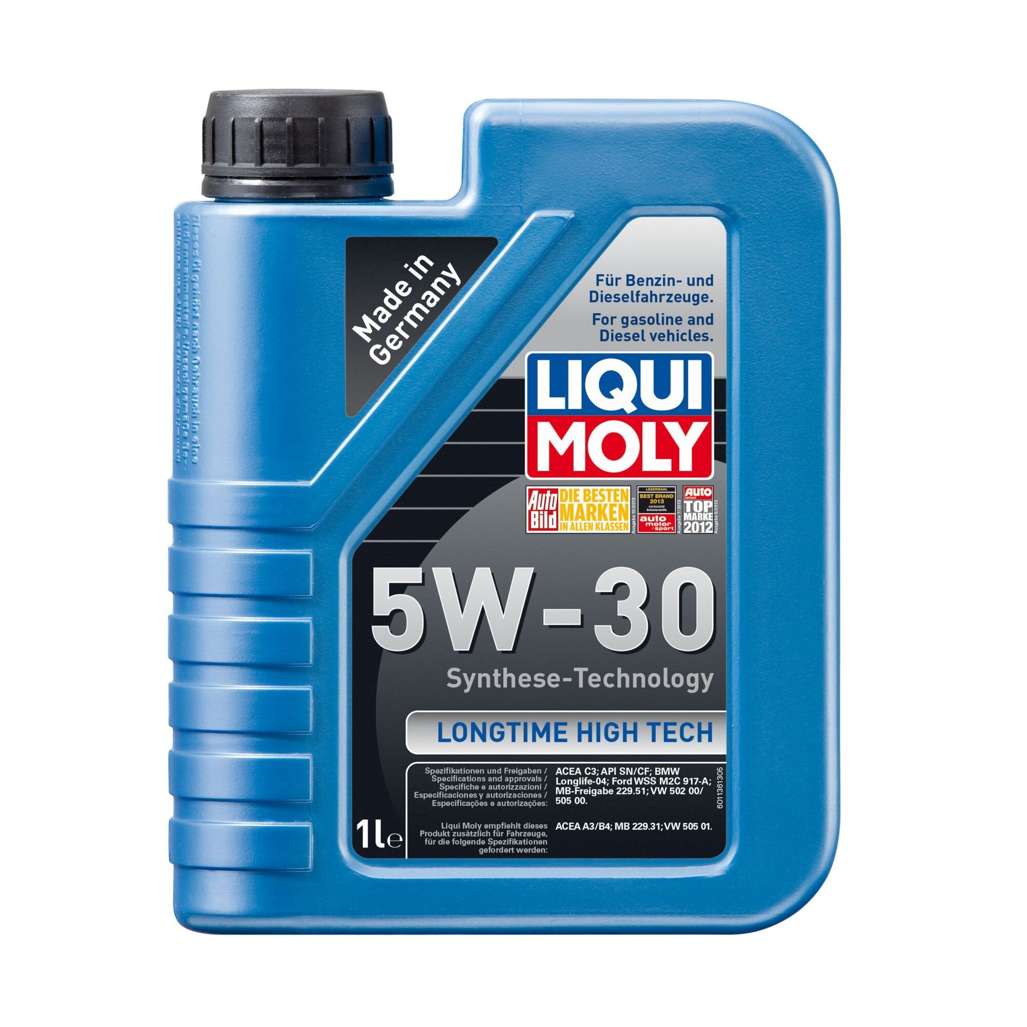 Ulei motor Liqui Moly Long Time High Tech, 5W30, 1L