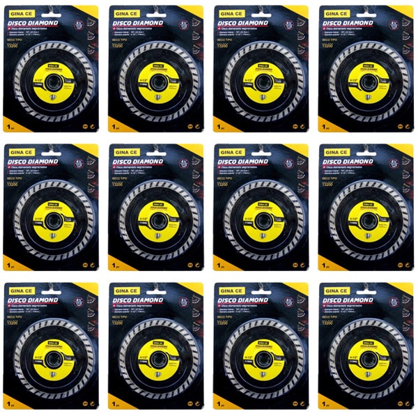 Pachet - 12 x Disc diamantat, 115 mm