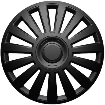 Set Capace Roti Auto Jante Luxury BL 4buc - Negru - 14 inch Set Capace Roti Auto Jante Luxury BL 4buc - Negru - 14 inch