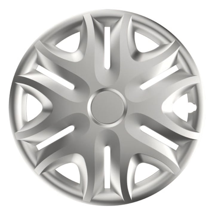 Set Capace Roti Auto Jante Spirit 4buc - Argintiu - 15 inch