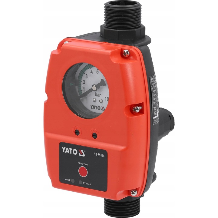 Yato PC-59 nyomáskapcsoló, 0-6 bar, 10 bar, 220-240 V, IP65