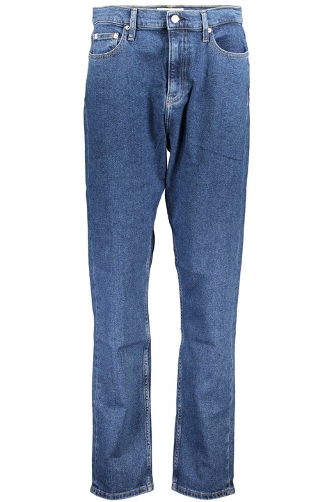 Дамски дънки, CALVIN KLEIN, 94% памук, 2% еластан, еластерел 4, Син, J20J221831, Син