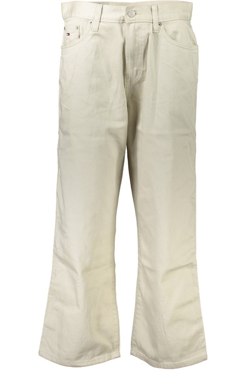 Дамски дънки, TOMMY HILFIGER, 100% памук, бежово, DW0DW13089, Бежов