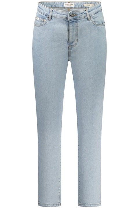Дамски дънки GUESS JEANS 98% памук 2% еластан Светло сини W4YA92D5CB3, Светлосин