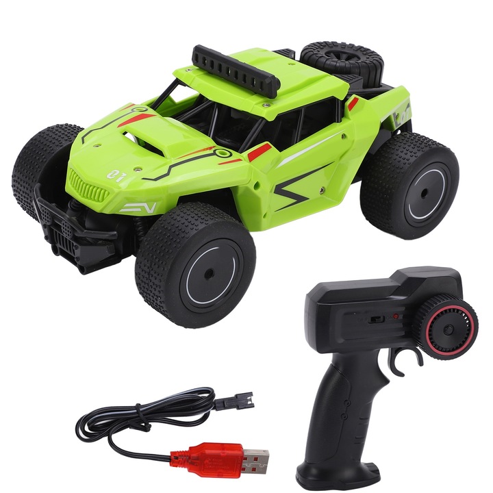 Masina RC K20-2 4WD 2.4G Telecomanda Camion off-road la scara 1/20 Vehicul de mare viteza pentru copii Copii Adolescenti