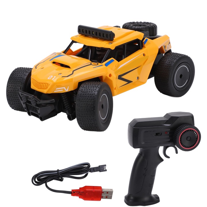 Masinuta RC Enforose K20-2, 4WD, viteza maxima 10-15km/h, dimensiuni 21x13x9cm, pentru copii 6+