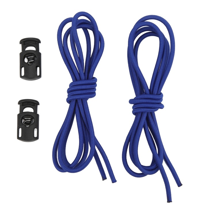 Set 2 snururi cauciuc pentru ochelari de inot, Enforose, reglabil, albastru