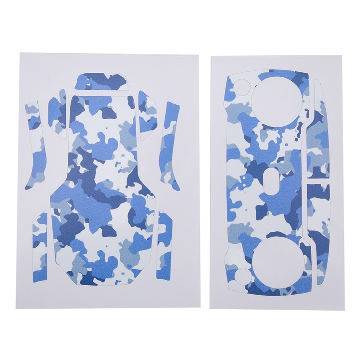 Set autocolante pentru caroserie si telecomanda drone RC Enforose, compatibil cu DJI Mavic Mini, PVC, 20.5x16.5cm, multicolor