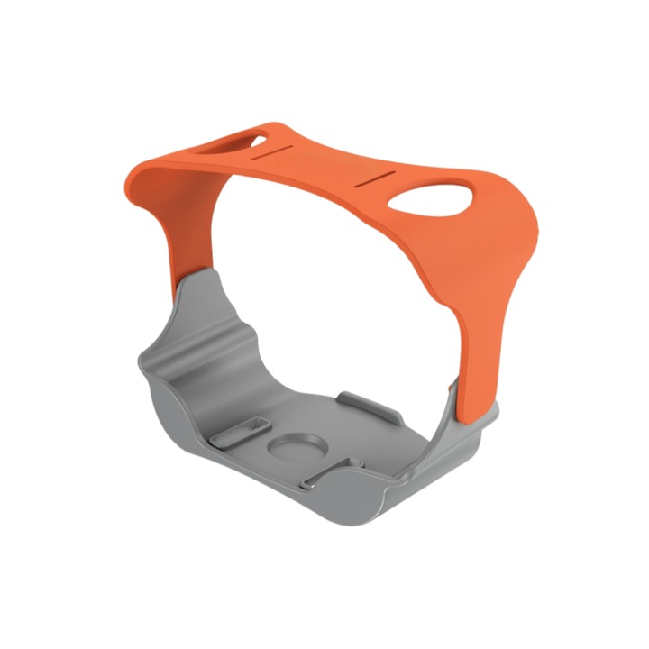 Protector de elice, DJI Air 3S, silicon, eliberare rapida, compact si portabil, portocaliu