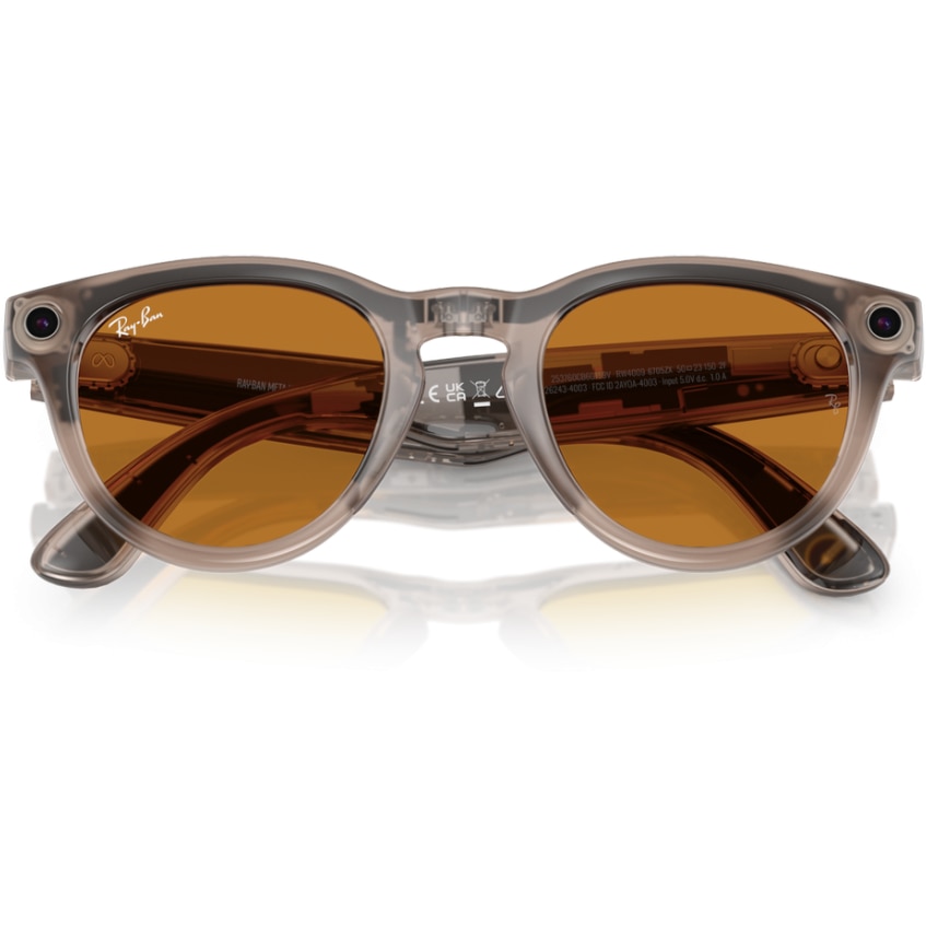 Ochelari Smart Ray-Ban Meta SKYLER, Marime M, Negru, 32 GB stocare
