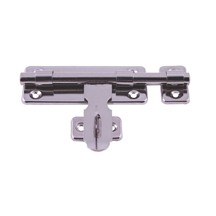 Zavor din inox cu prindere pentru lacat, 105 mm
