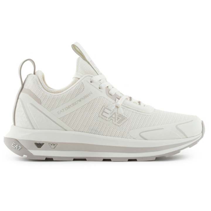 Pantofi sport EA7 pentru Femei, black white altura, X8X089-XK234-S862, Alb, Alb