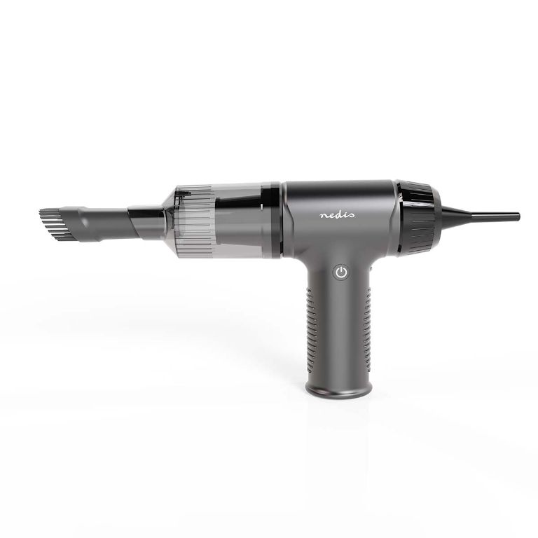 Aspirator de mana, umed si uscat, 90W, functie de suflare, acumulator li-ion 6000 mAh