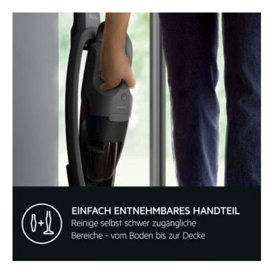 Aspirator fara fir AEG AS52CB18DG Clean 5000, 18 volti
