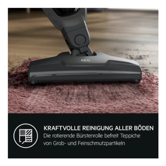 Aspirator fara fir AEG AS52CB18DG Clean 5000, 18 volti