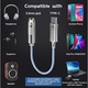 Комплект аудио адаптер Müller® Type C към 3,5 мм жак и USB Type C конвертор TRSS адаптер, DAC ADC 32bit 384Khz, Hi-Res Hi-Fi, Realtek Alc5686, Gold