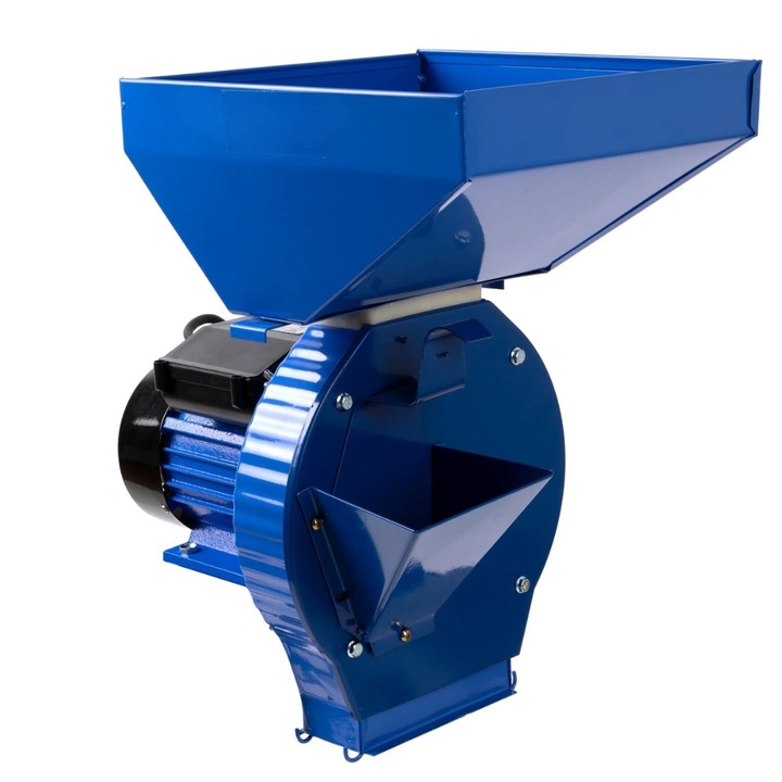 Moara Fructe, Legume si Cereale 3 in 1, CRAFT-TEC®, Cuva Mare, 3.5KW, 300 kg/ora, 20 Ciocanele, 4 Site