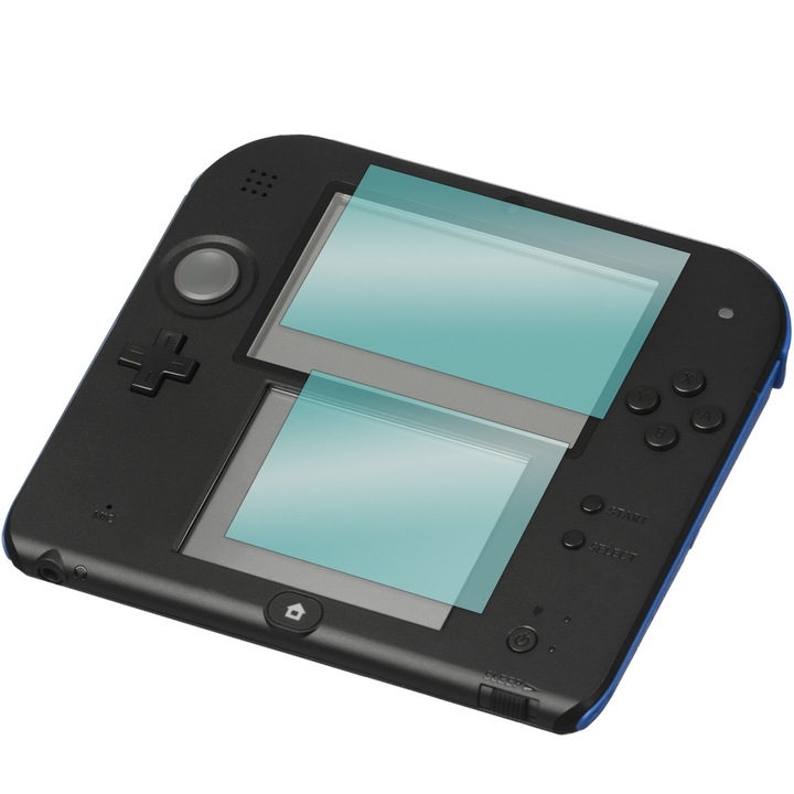 Regeneratív hidrogél képernyővédő fólia Nintendo 2DS-hez, OPTIM SOLUTION, Rugalmas Hydro-Crystal, Regeneratív Szilikon játékkonzolhoz, Láthatatlan védelem, Karcolásgátló, Könnyű telepítés, Ütéscsillapító, Átlátszó