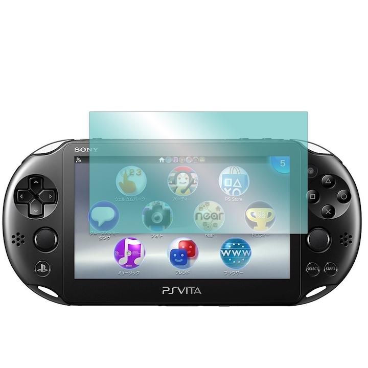 Regeneratív hidrogél képernyővédő fólia Sony PS Vita (PCH-2000) telefonhoz, OPTIM SOLUTION, rugalmas hidrokristály, regeneratív szilikon játékkonzolhoz, láthatatlan védelem, karcolásgátló, egyszerű telepítés, ütéselnyelő, átlátszó