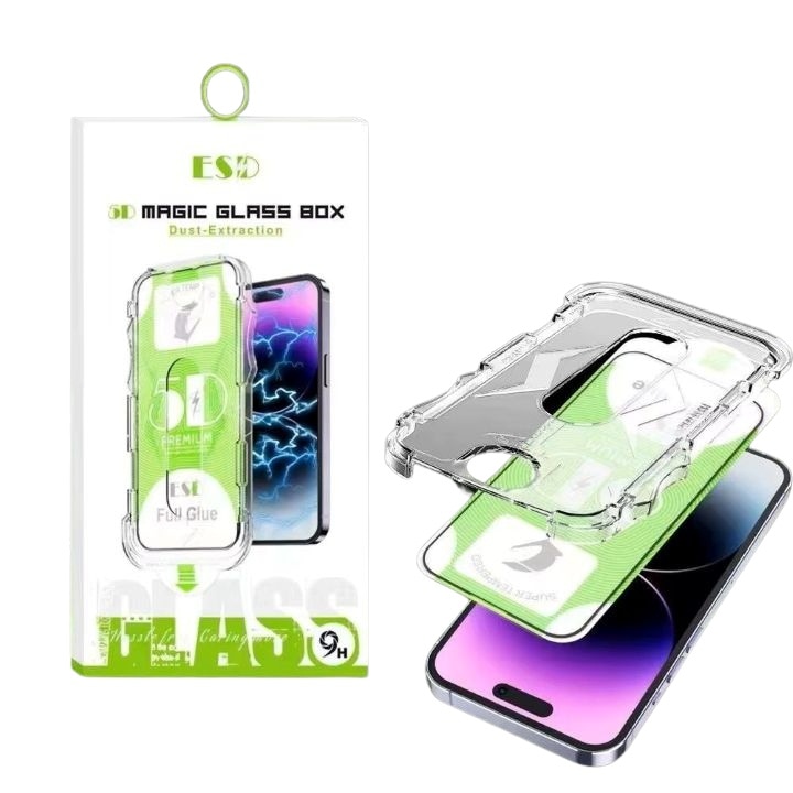 Стъкло фолио за Samsung S25 plus, скрийн протектор, Premium 5D, Full Glue с бърз монтаж, Ultra HD