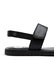 Gioseppo, Sandale din piele cu model uni si inchidere velcro, Negru, 29 EU