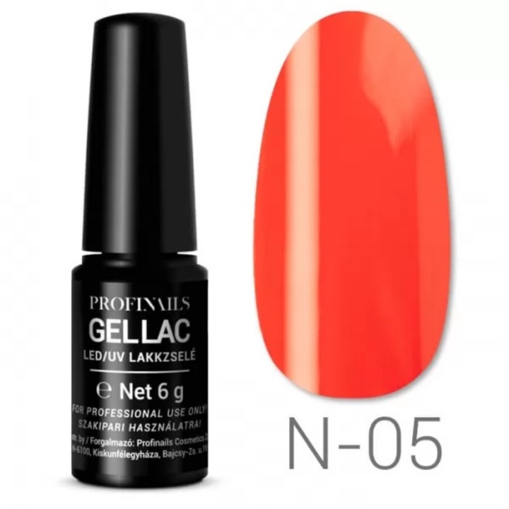 Oja semipermanenta, Profinails, Gel Lac LED/UV 6 g No. N-05 ( Colectia Neon )