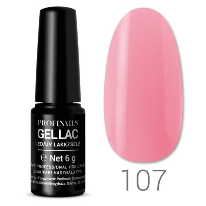 Oja semipermanenta, Profinails, Gel Lac LED/UV 6 g No. 107