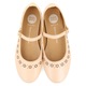 Gioseppo, Pantofi Mary Jane din piele, Alb fildes, 30 EU