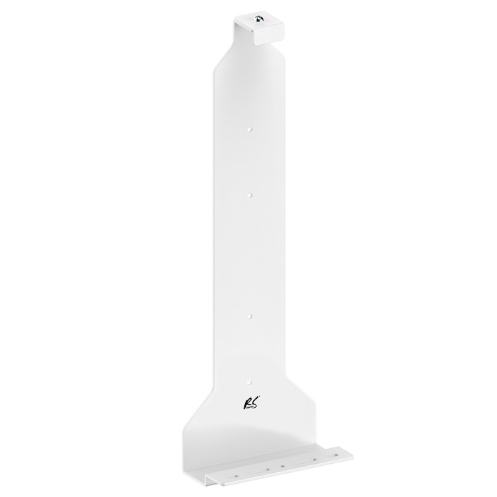 Suport de perete pentru PlayStation 5, NanoRS RS180, 10 kg, alb