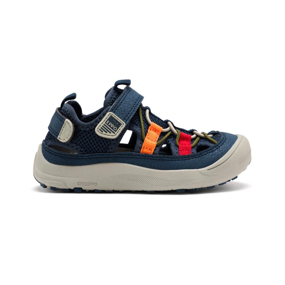 Gioseppo, Sandale fisherman cu velcro Dunbarton, Albastru royal, Bleumarin, 39 EU