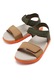 Gioseppo, Sandale cu inchidere velcro Alton, Kaki, 26 EU