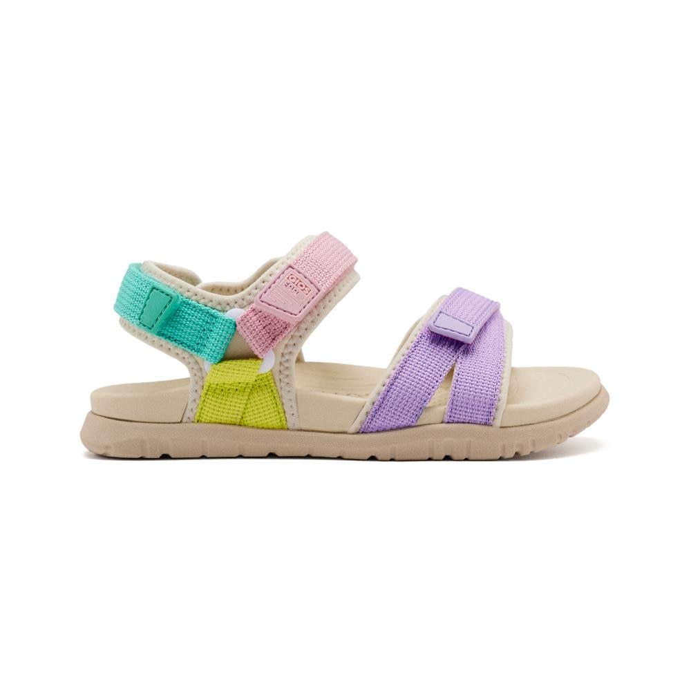 Gioseppo, Sandale cu aspect contrastant Linwood, Roz, 27 EU