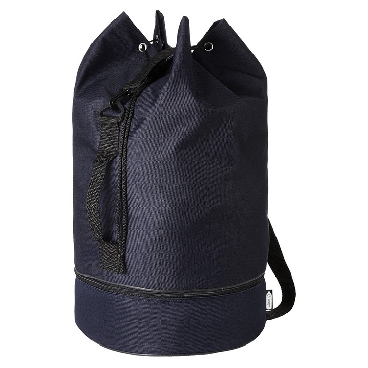 Geanta duffel impermeabila cu curea de umar reglabila, bleumarin