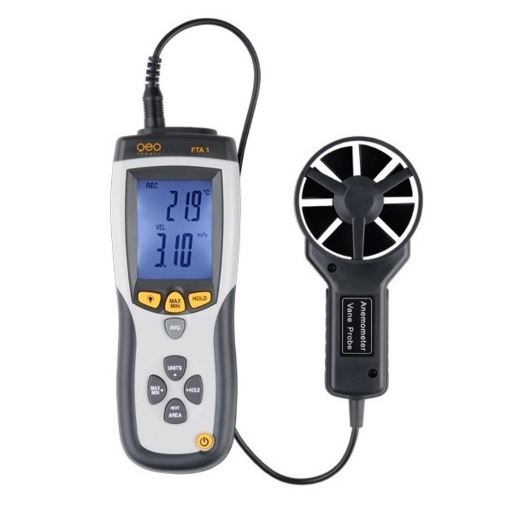 Anemometru - termometru -FTA 1 instrument de masura temperatura, viteza aer, debit - aer