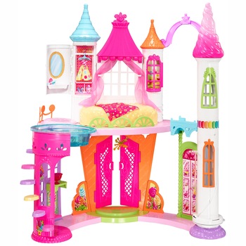 Casuta papusi Mattel Barbie Dreamtopia, Castelul Sweetville Casuta papusi Mattel Barbie Dreamtopia, Castelul Sweetville