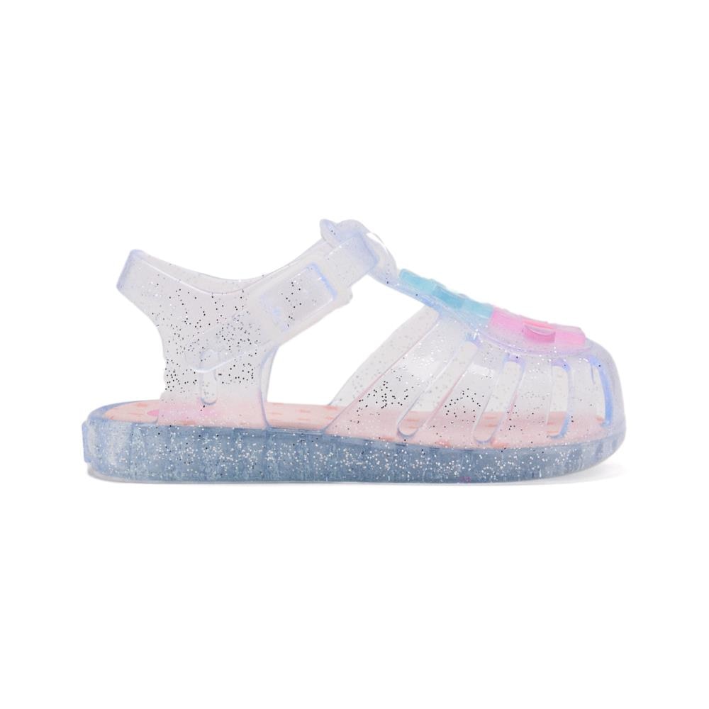 Gioseppo, Sandale cu catarama si model grafic, Multicolor, 23 EU